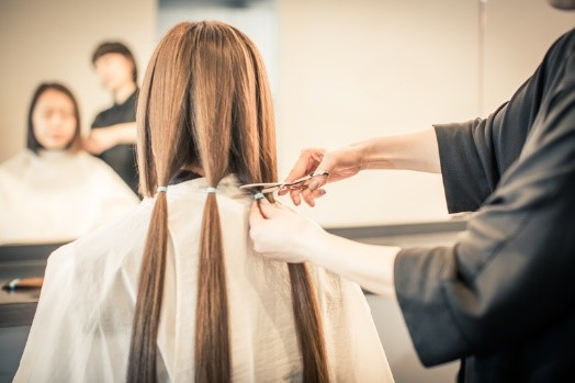 ヘアドネ ーション(髪の寄付)のイメージ画像